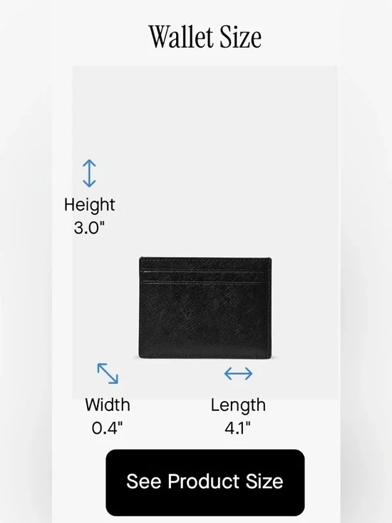 kate spade Black Saffiano Crescent Shoulder Bag w/matching card case. NWT - Picture 14 of 16